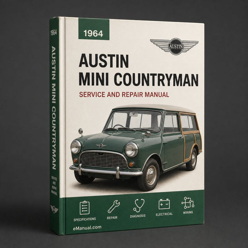 Austin Mini Countryman 1964 Factory Service Repair Manual