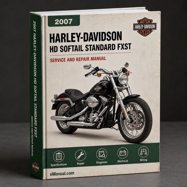 HD SOFTAIL STAndARD FXST 2007-2011 Workshop Service Repair Manual
