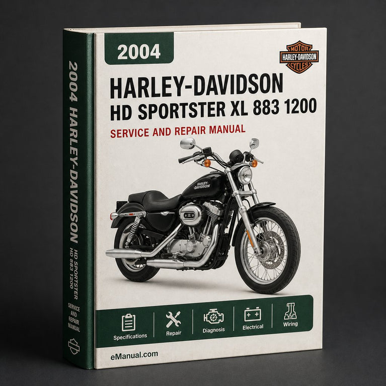 HD SPORTSTER XL 883 1200 2004-2008 Workshop Service Repair Manual