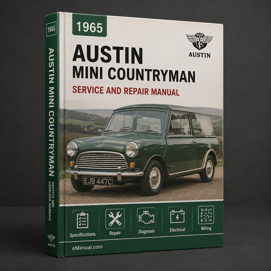 Austin Mini Countryman 1965 Factory Service Repair Manual