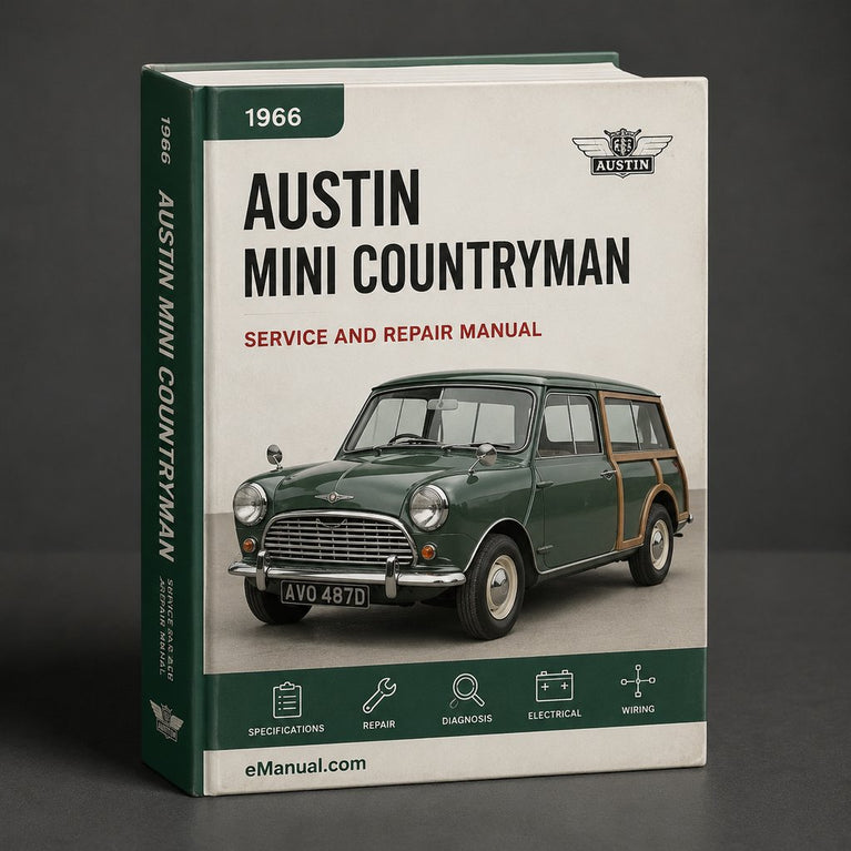 Austin Mini Countryman 1966 Factory Service Repair Manual