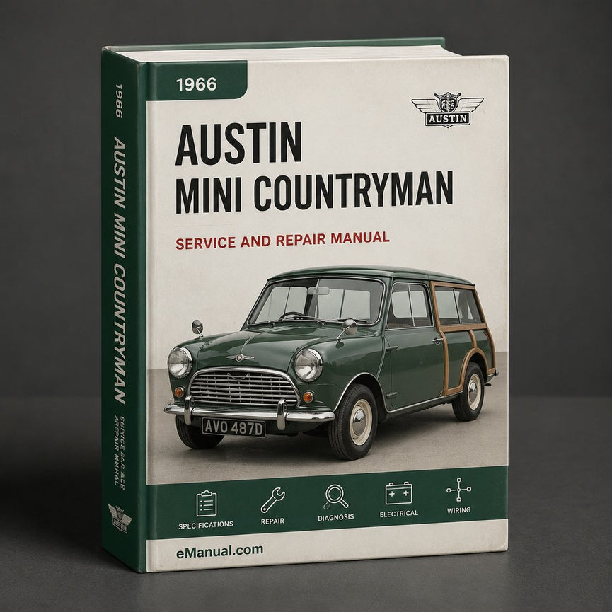 Austin Mini Countryman 1966 Factory Service Repair Manual