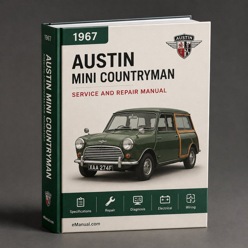 Austin Mini Countryman 1967 Factory Service Repair Manual
