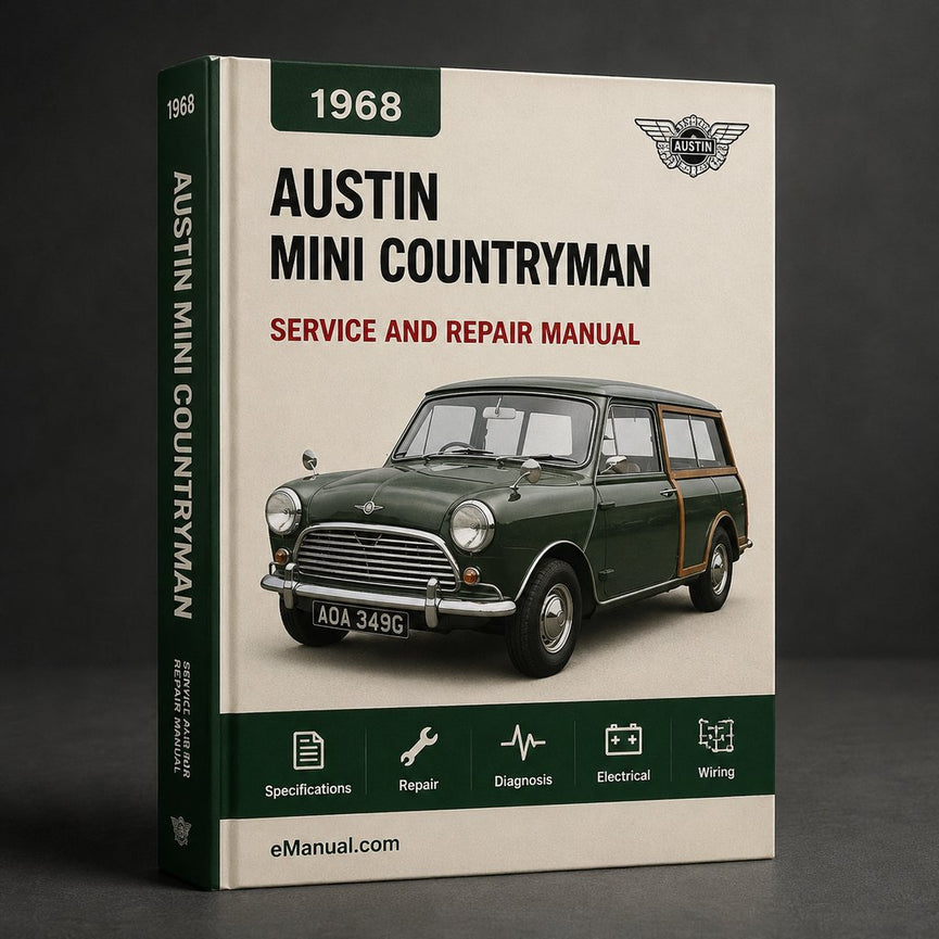 Austin Mini Countryman 1968 Factory Service Repair Manual