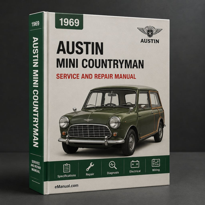 Austin Mini Countryman 1969 Factory Service Repair Manual