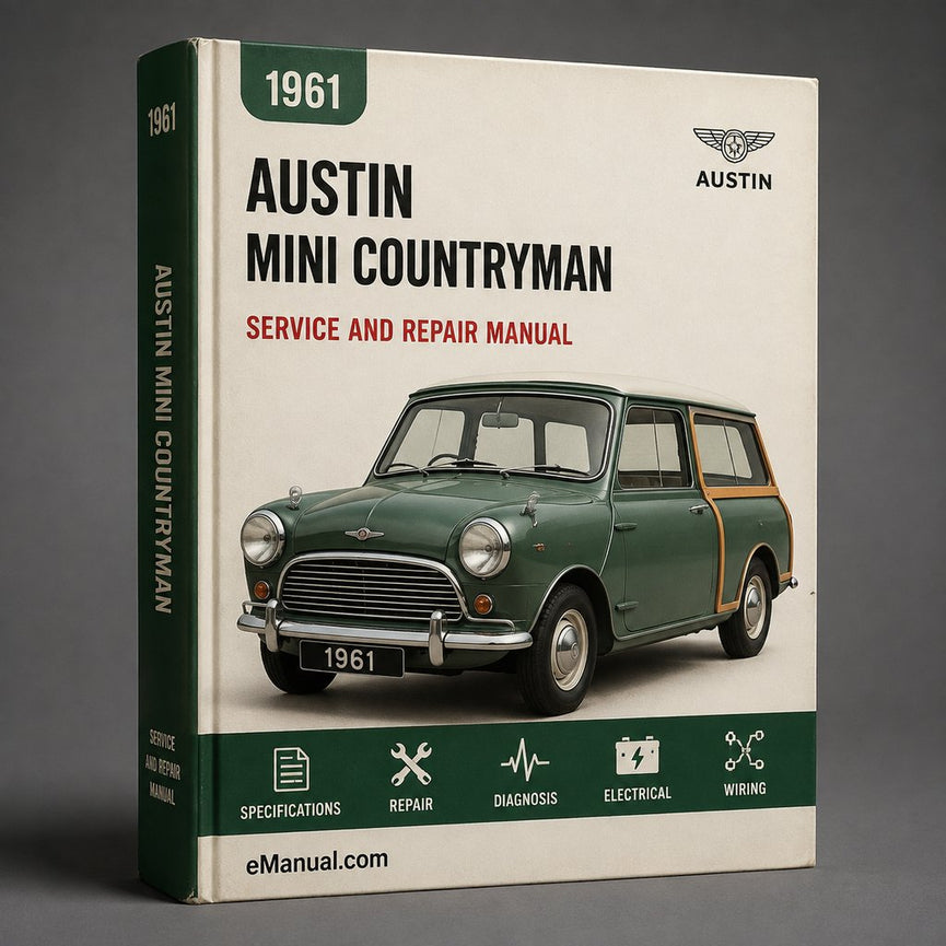 Austin Mini Countryman 1961 Workshop Repair Service Manual