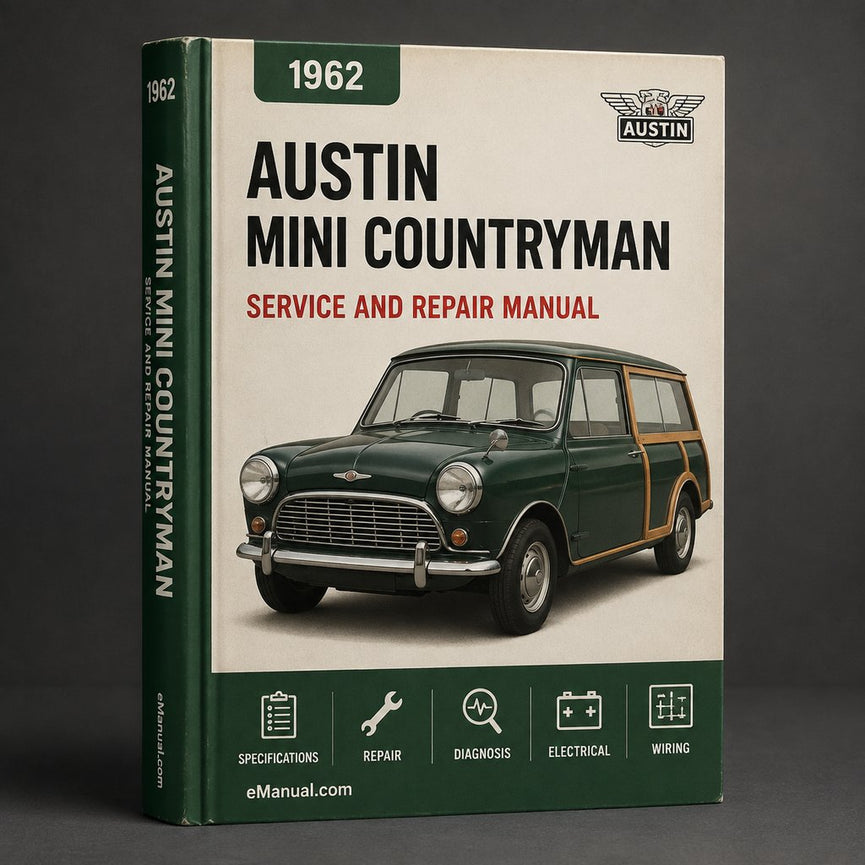 Austin Mini Countryman 1962 Workshop Repair Service Manual