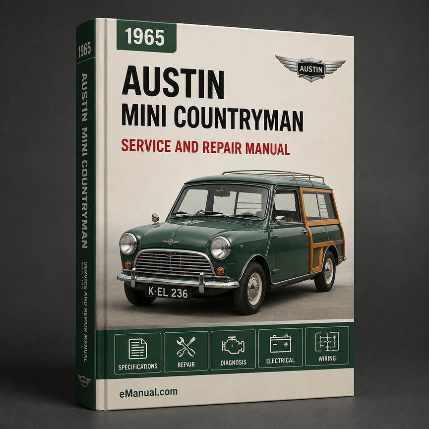 Austin Mini Countryman 1965 Workshop Repair Service Manual