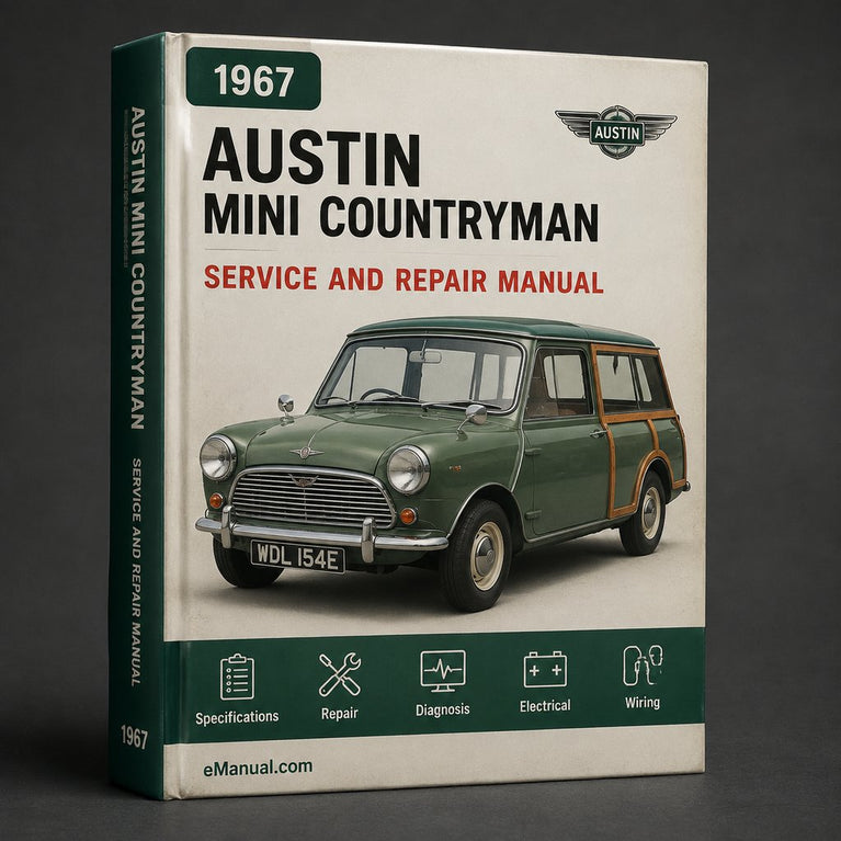 Austin Mini Countryman 1967 Workshop Repair Service Manual