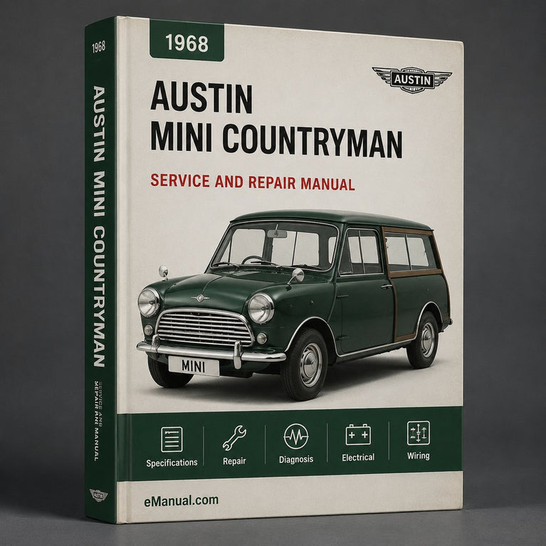 Austin Mini Countryman 1968 Workshop Repair Service Manual