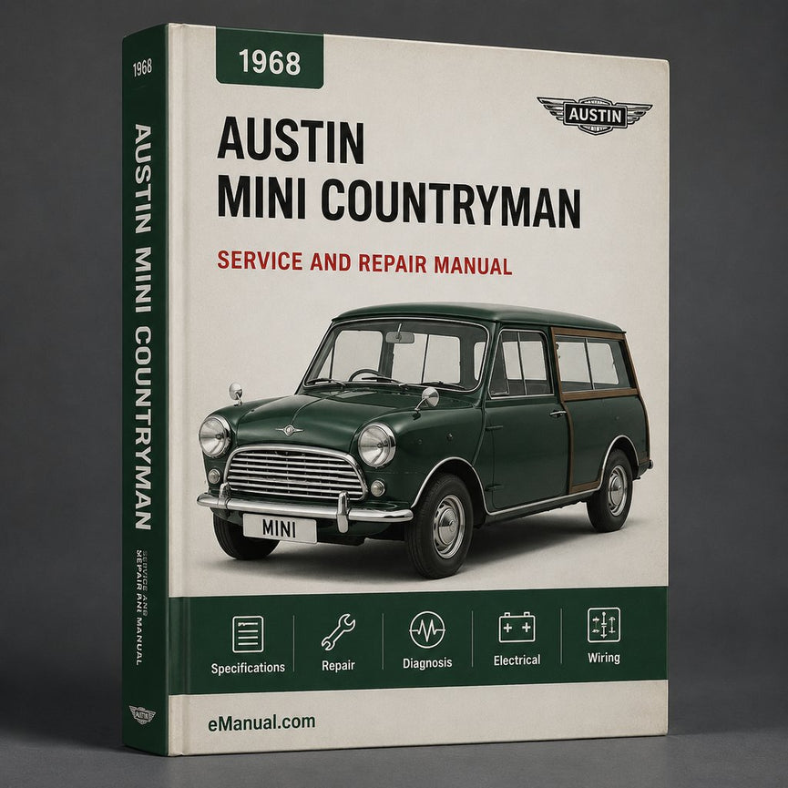 Austin Mini Countryman 1968 Workshop Repair Service Manual