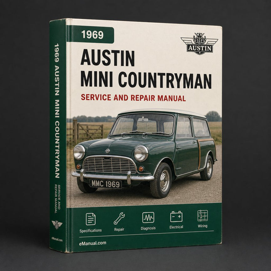 Austin Mini Countryman 1969 Workshop Repair Service Manual