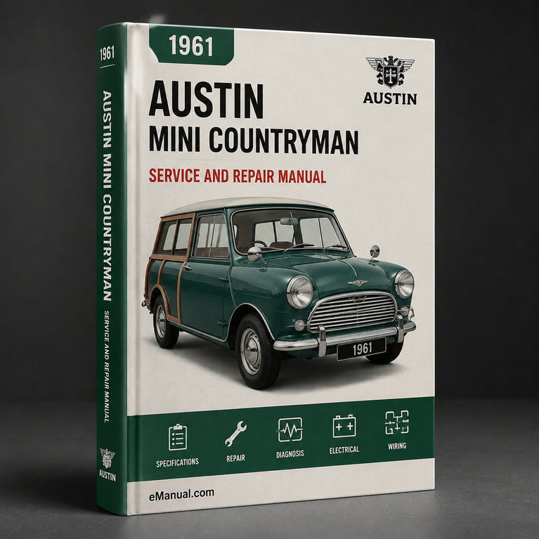 Austin Mini Countryman 1961 Service Repair Workshop Manual