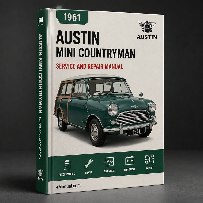Austin Mini Countryman 1961 Service Repair Workshop Manual