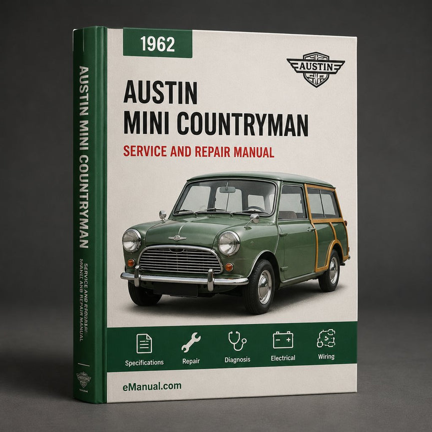 Austin Mini Countryman 1962 Service Repair Workshop Manual