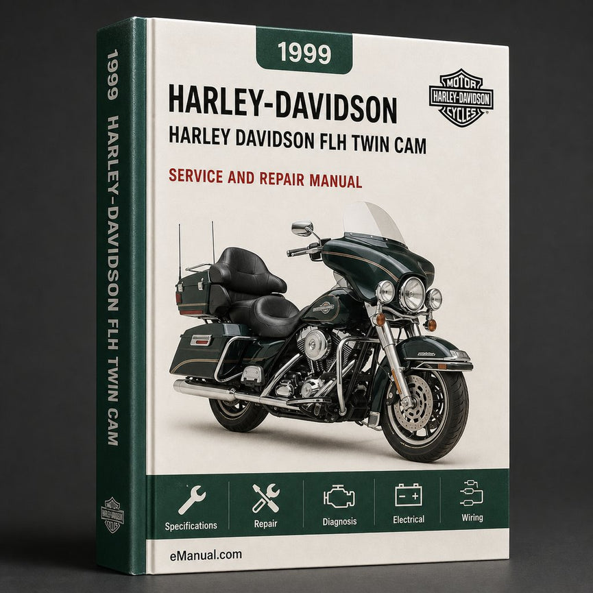 Harley Davidson FLH Twin Cam 88 103 1999-2005 Repair Service