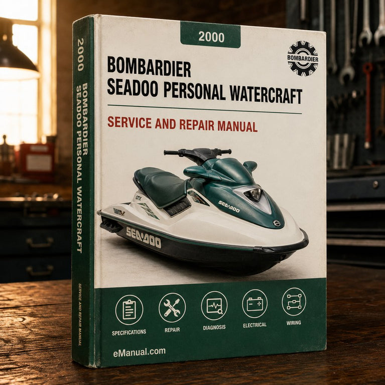2000 Bombardier Seadoo Personal Watercraft Service Repair Workshop Manual