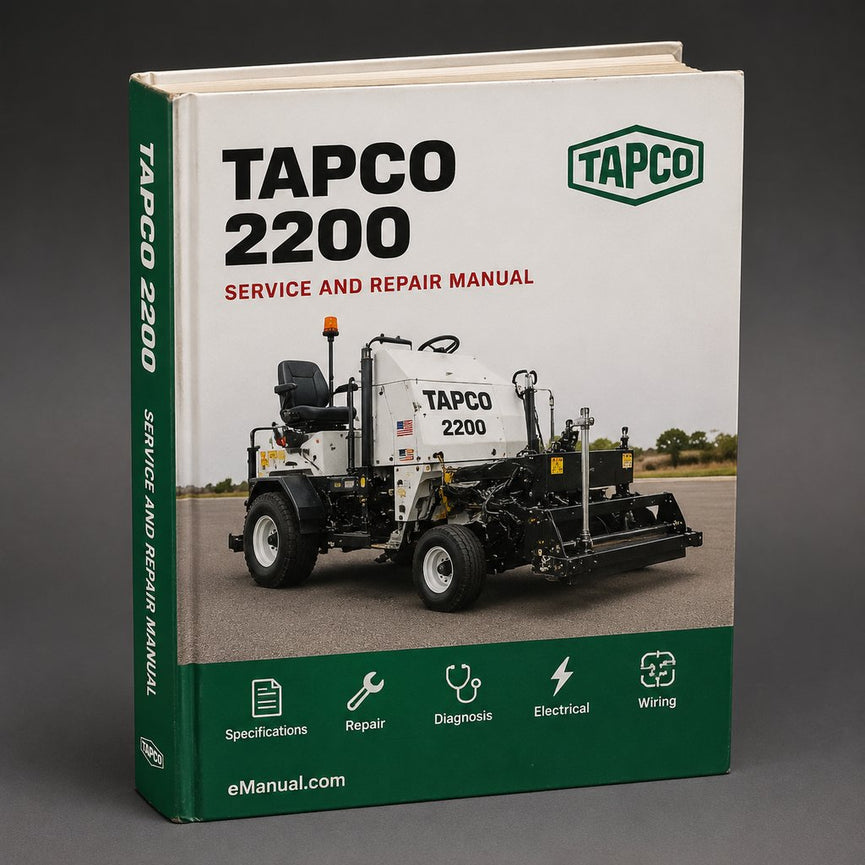 Tapco 2200 Service Manual
