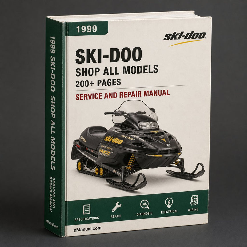 Ski-Doo Complete Shop Service Manual 1999-2000 (all models) (4 200+ pages PDF 2501MB Searchable Printable) Download