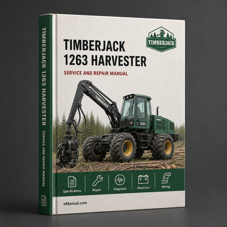 Timberjack 1263 Harvester Workshop Manual Download PDF