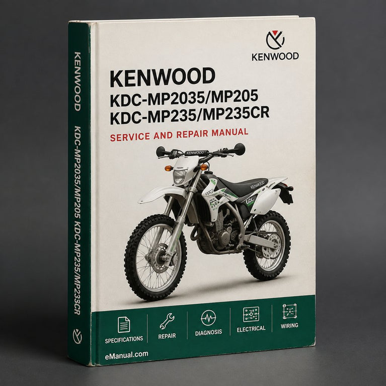 Kenwood KDC-MP2035/MP205 KDC-MP235/MP235CR Service Manual
