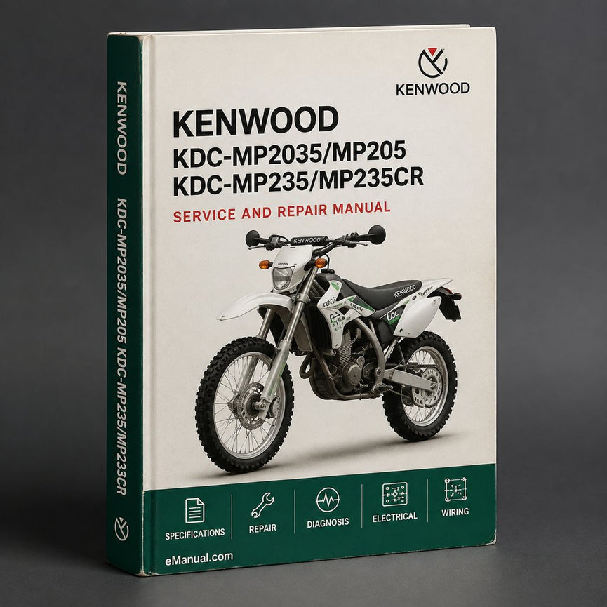 Kenwood KDC-MP2035/MP205 KDC-MP235/MP235CR Service Manual