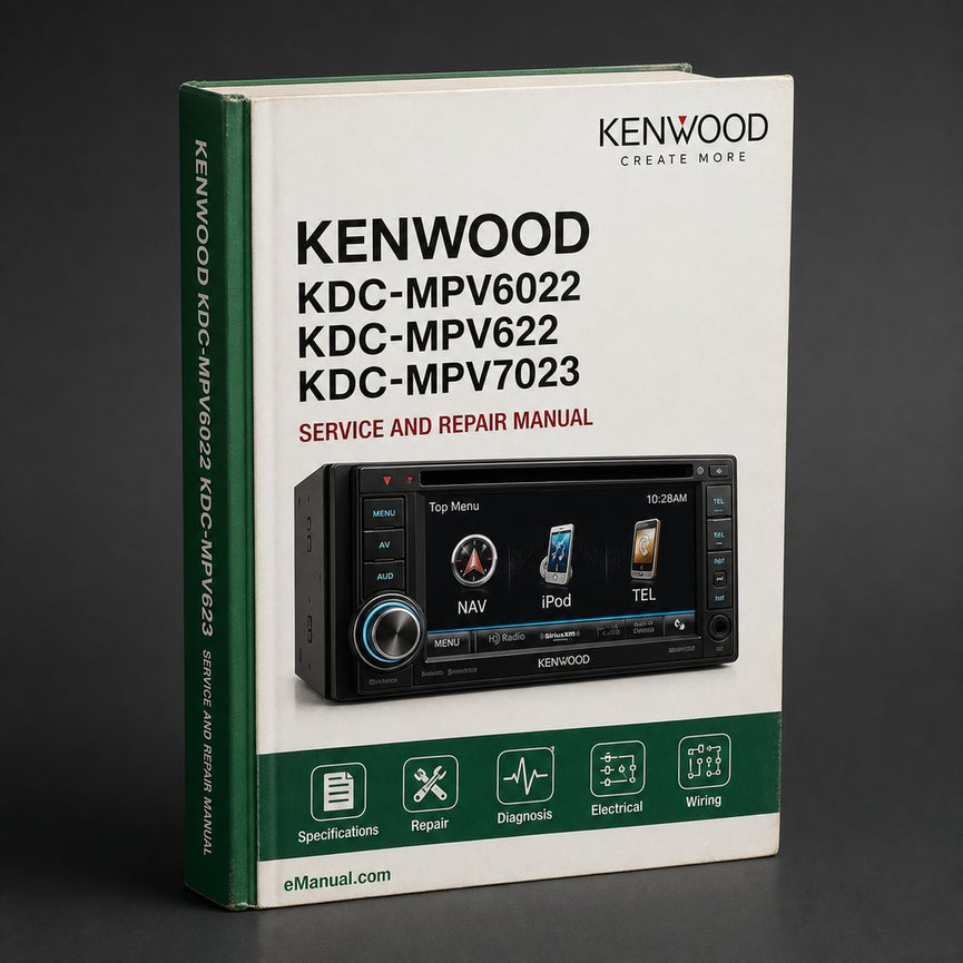 Kenwood KDC-MPV6022 KDC-MPV622 KDC-MPV7023 Service Manual
