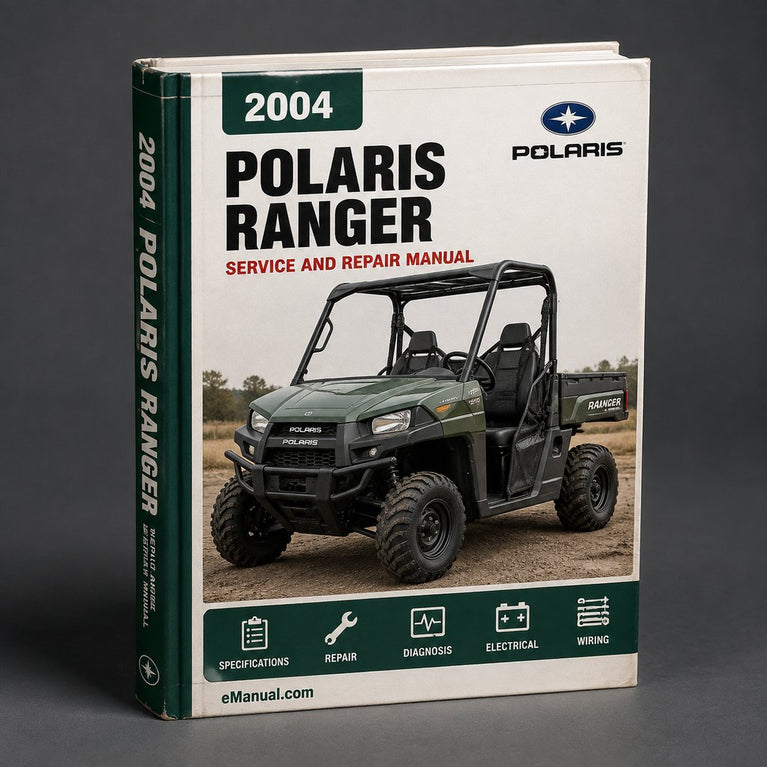 2004 Polaris Ranger Service Repair Workshop Manual Download PDF