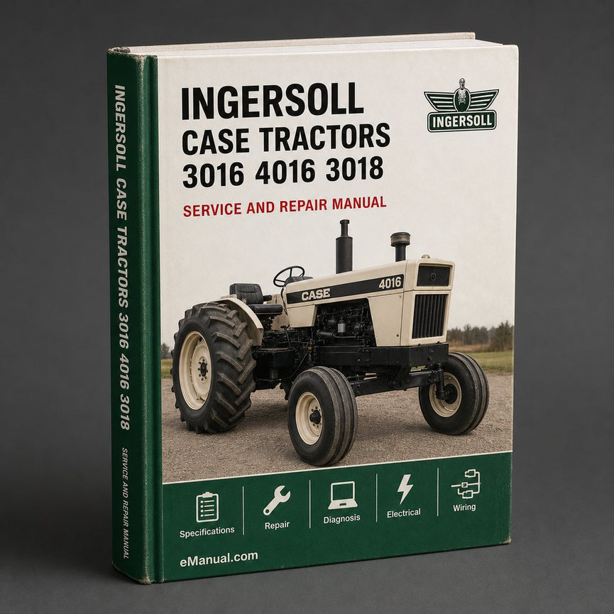 case ingersoll tractors 3016 4016 3018 3020 4018 4020 parts Manual