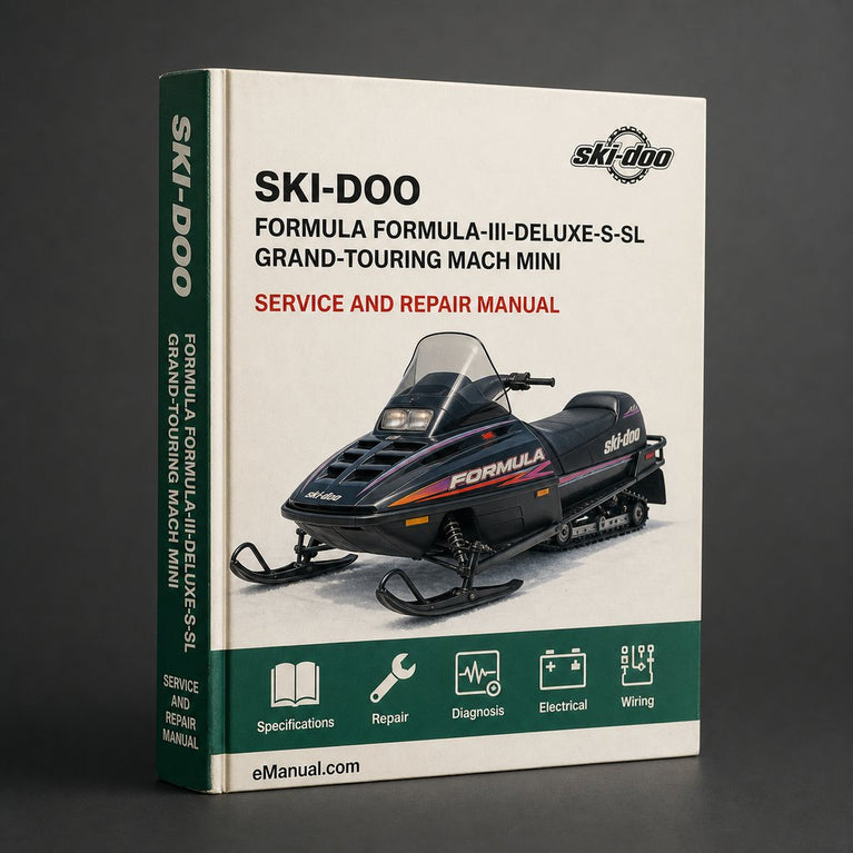Ski-Doo (FORMULA FORMULA-III-DELUXE-S-SL GRAnd-TOURING MACH MINI Z MX Z Series All ModelS) Snowmobile Workshop Service Repair Manual 1999-2000 (5 000+ Pages 501MB Searchable Printable Bo