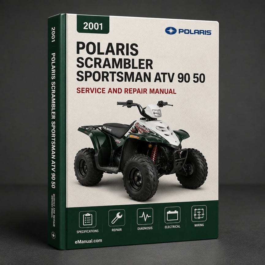 2001 Polaris Scrambler Sportsman ATV 90 50 Service Manual