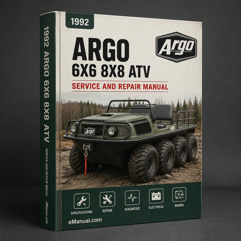 1992-2006 Argo 6x6 8x8 ATV Repair Manual
