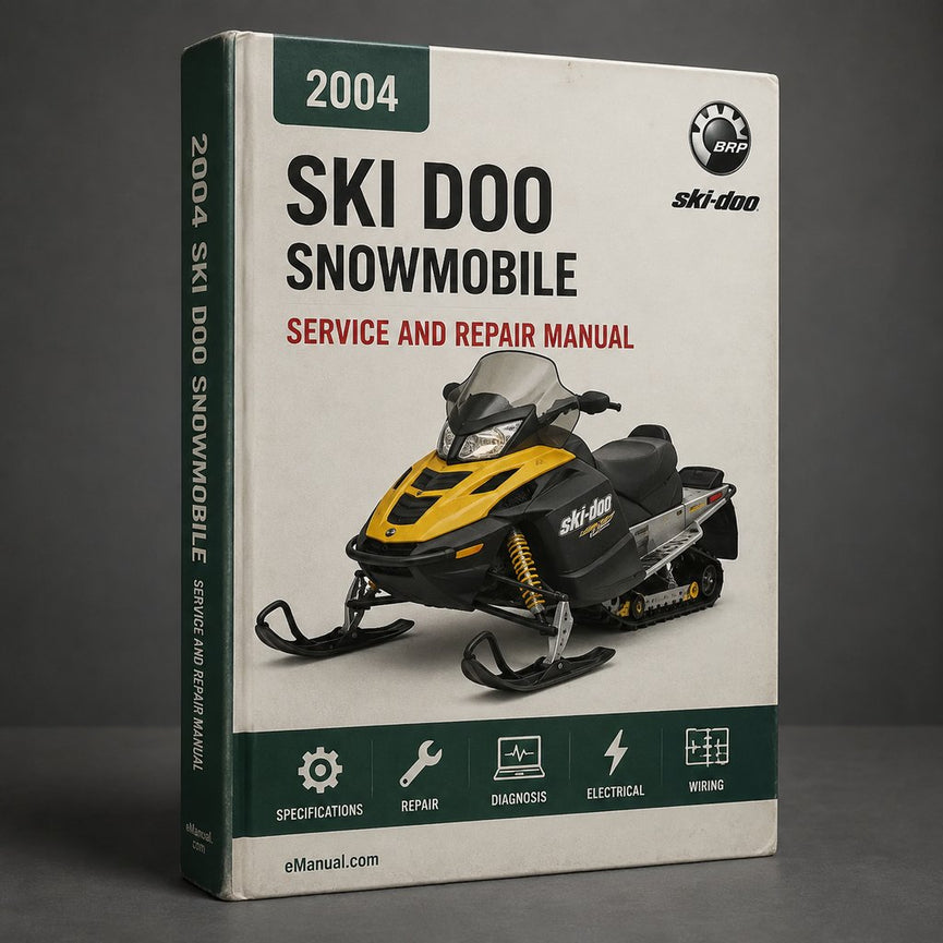 2004 Ski Doo Snowmobile Repair Manual