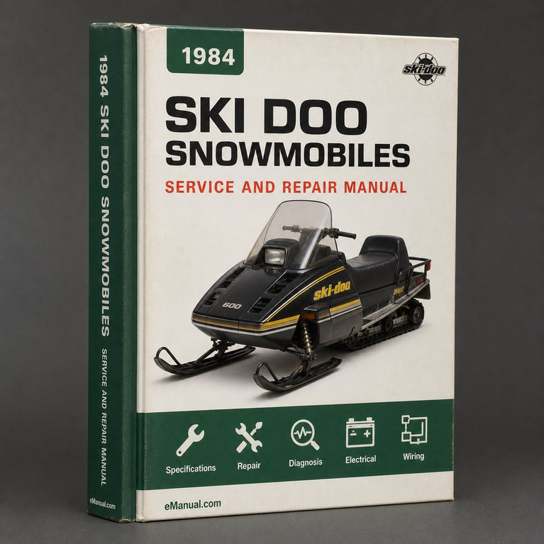 1984 SKI DOO Snowmobiles Repair PDF