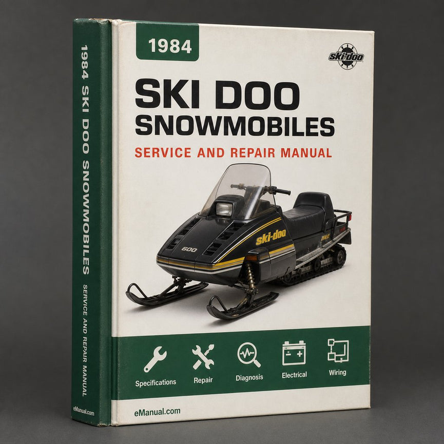 1984 SKI DOO Snowmobiles Repair PDF