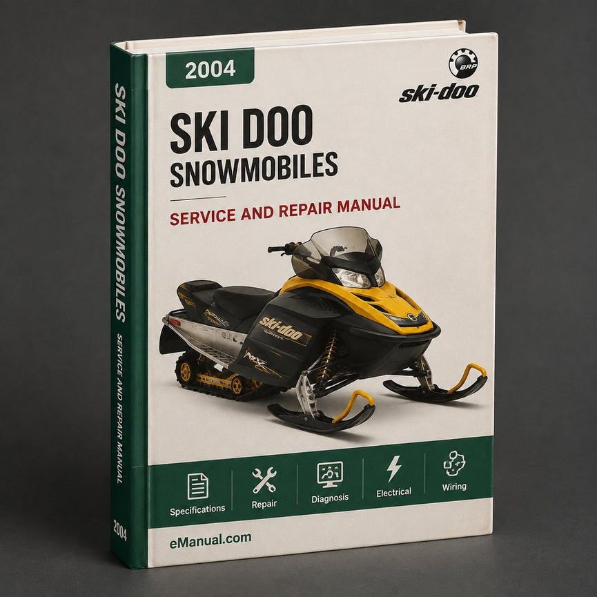2004 SKI DOO Snowmobiles Repair PDF