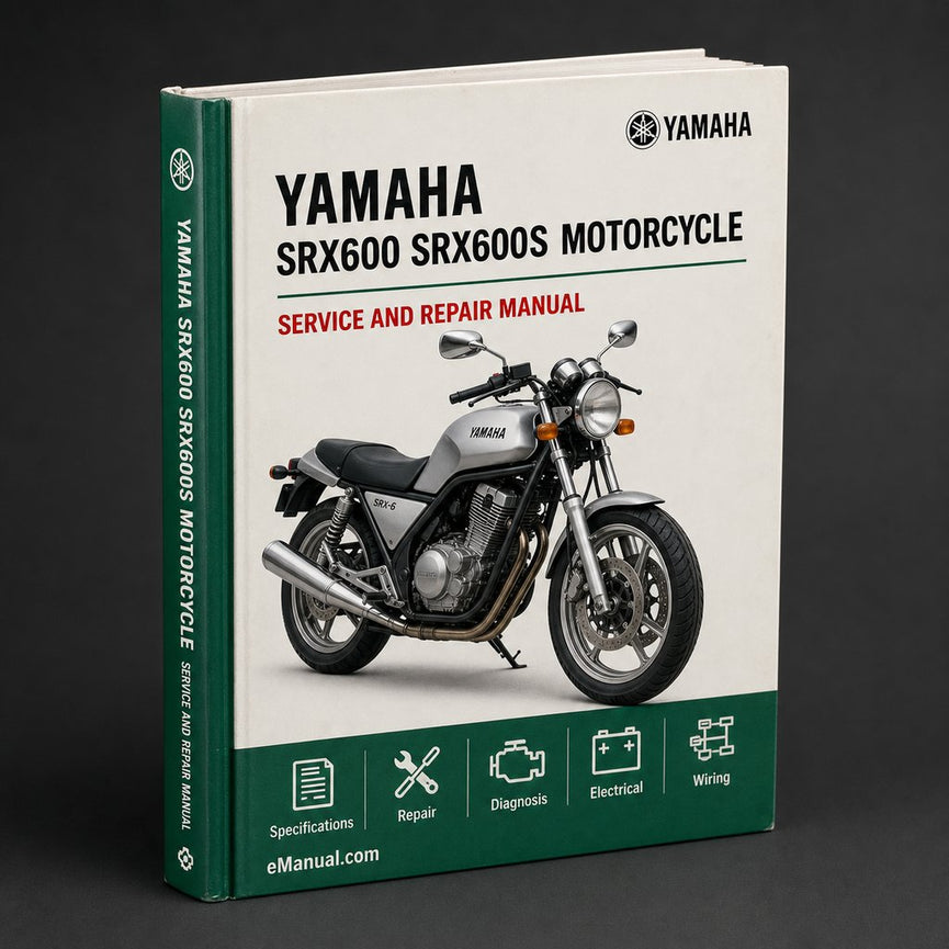 Yamaha SRX600 SRX600S Motorcycle Complete Workshop Service Repair Manual