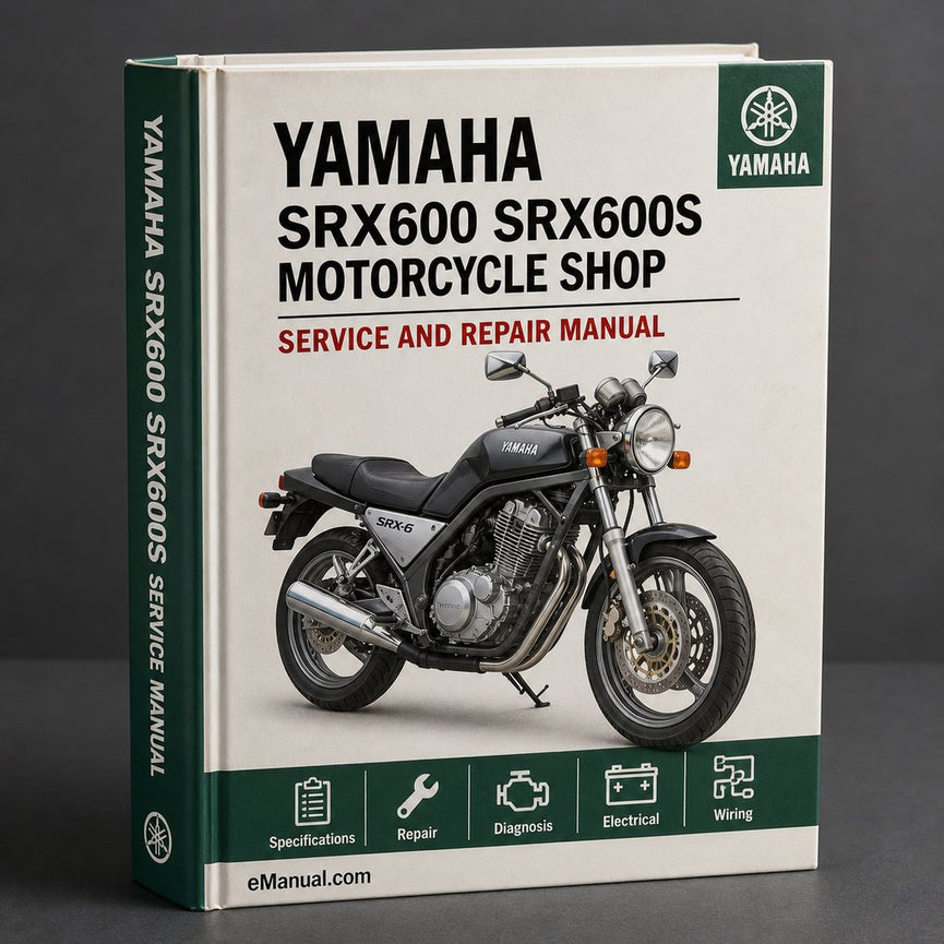 Yamaha SRX600 SRX600S Motorcycle Service Repair Shop Manual Download PDF