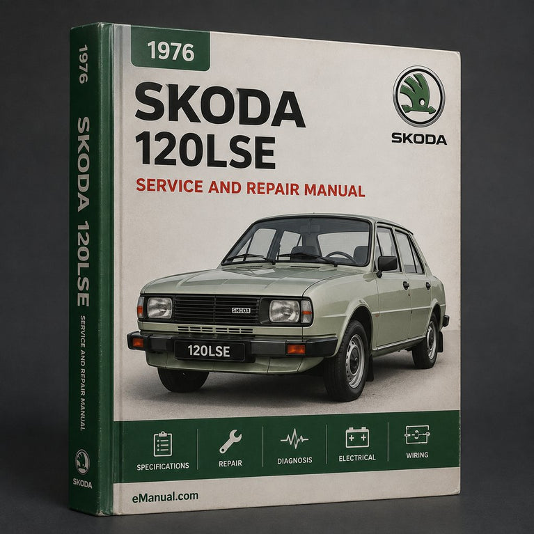 Skoda 120LSE 1976-1990 Workshop Service Repair Manual