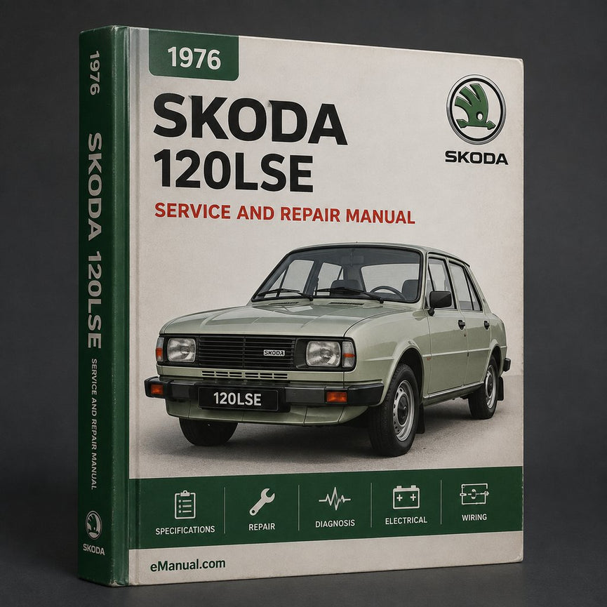 Skoda 120LSE 1976-1990 Workshop Service Repair Manual