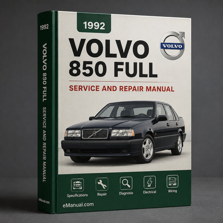 Volvo 850 1992-1996 Full Service Repair Manual