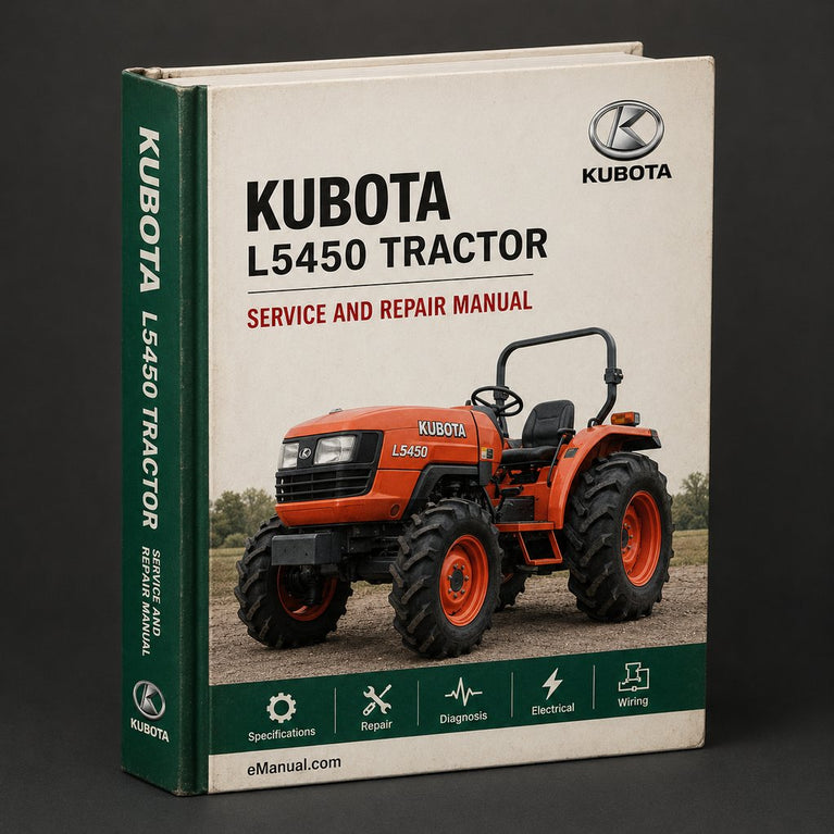 Kubota L5450 Tractor Workshop Service Repair Manual