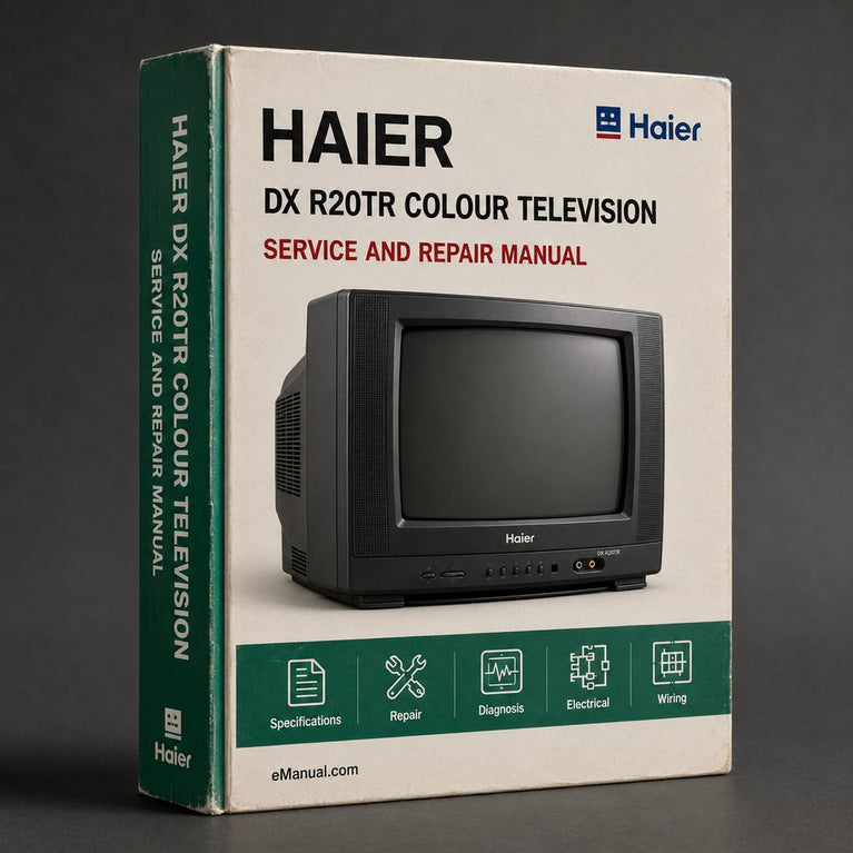 Repair Manual Haier DX R20TR Colour TELEVISION
