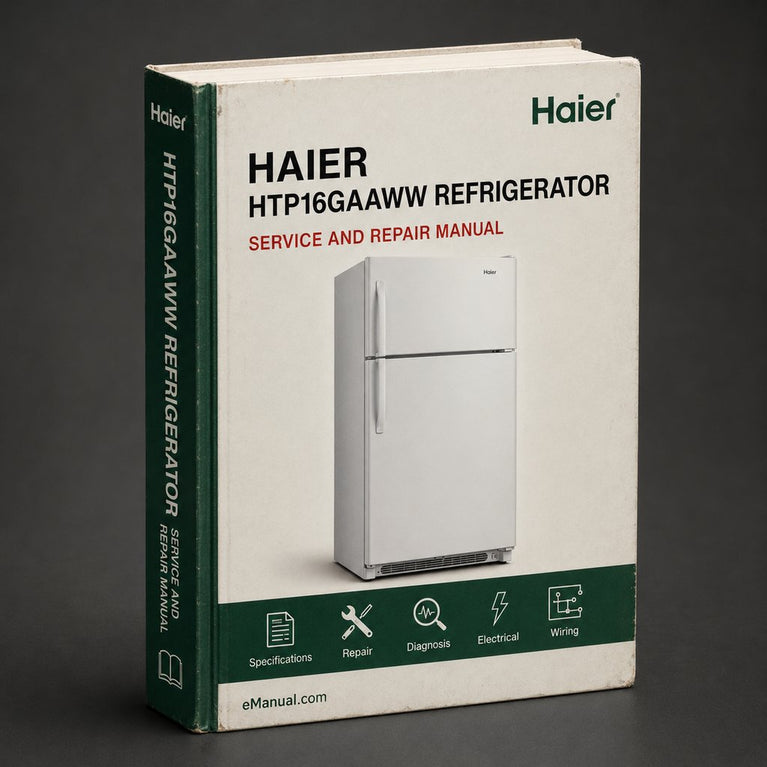 Haier HTP16GAAWW REFRIGERATOR Service Manual