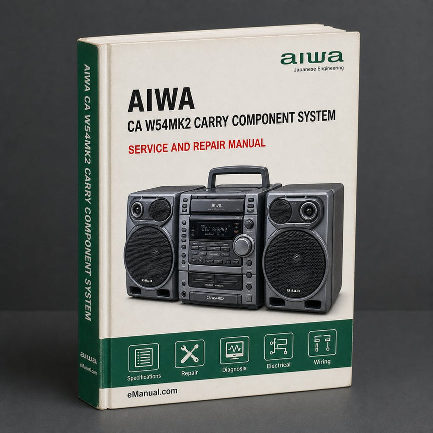 Aiwa CA W54MK2 Carry Component System Parts List Manual