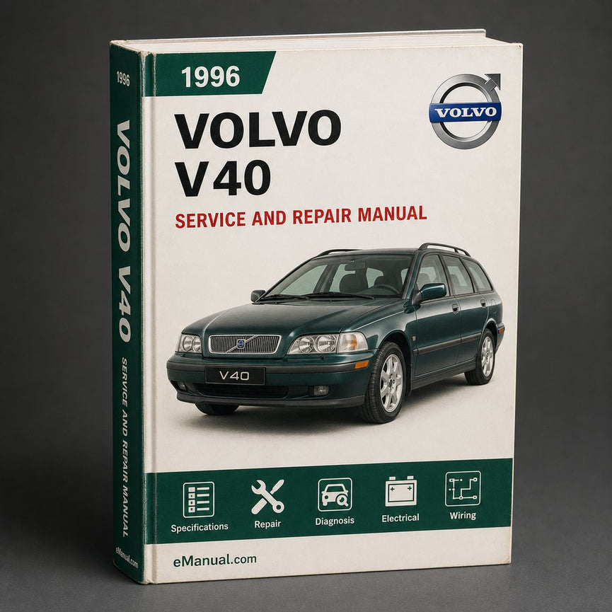 Volvo V40 1996 Workshop Service Repair Manual