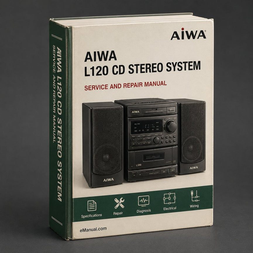 Aiwa Z L120 CD Stereo System Parts List Manual