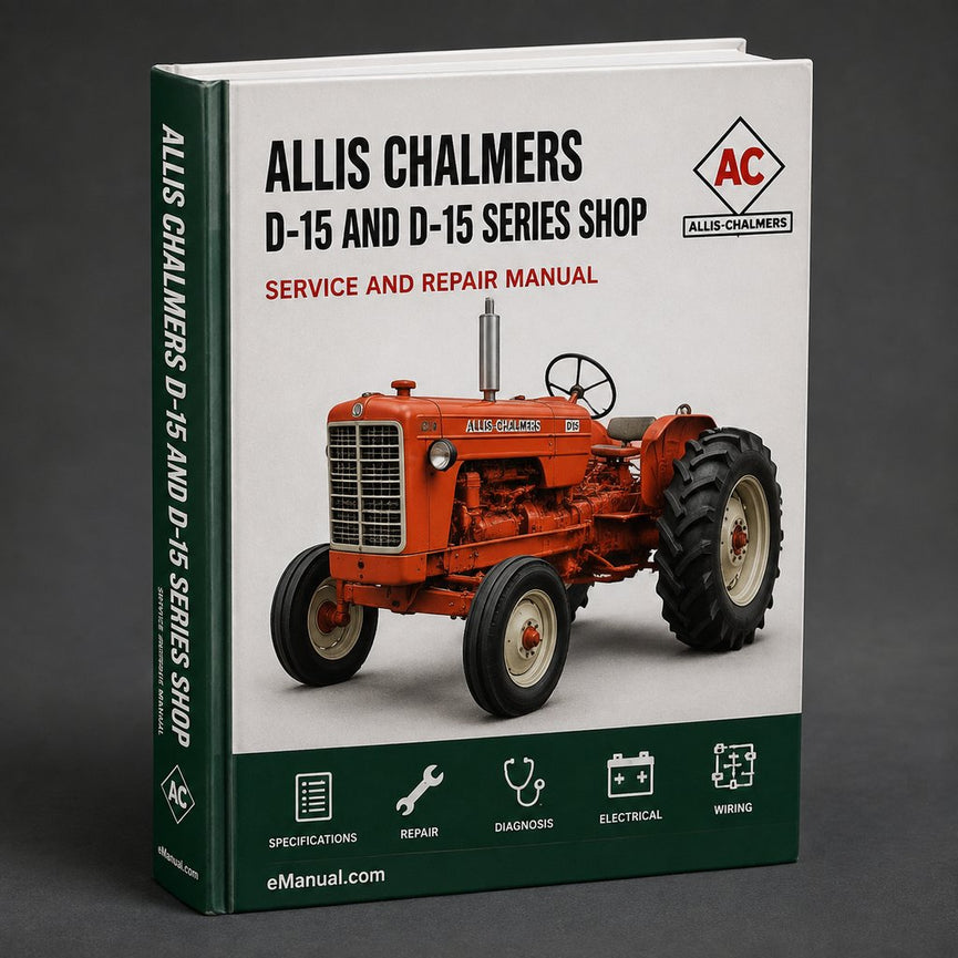Allis Chalmers D-15 and D-15 series 2 shop Service Manual
