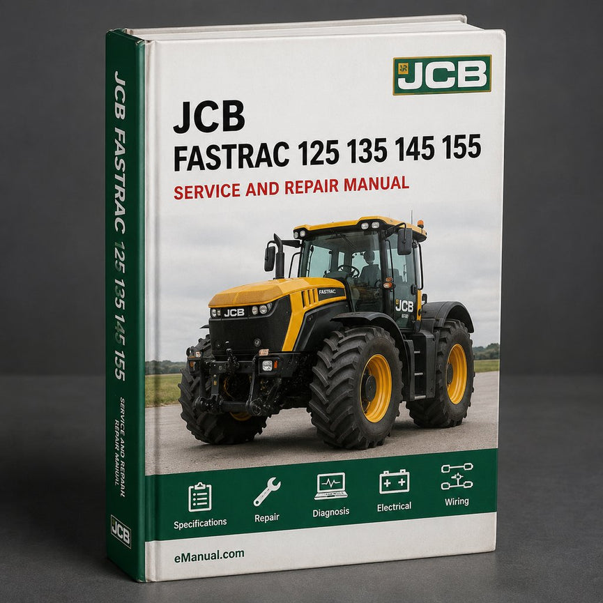 JCB Fastrac 125 135 145 155 185 parts catalog