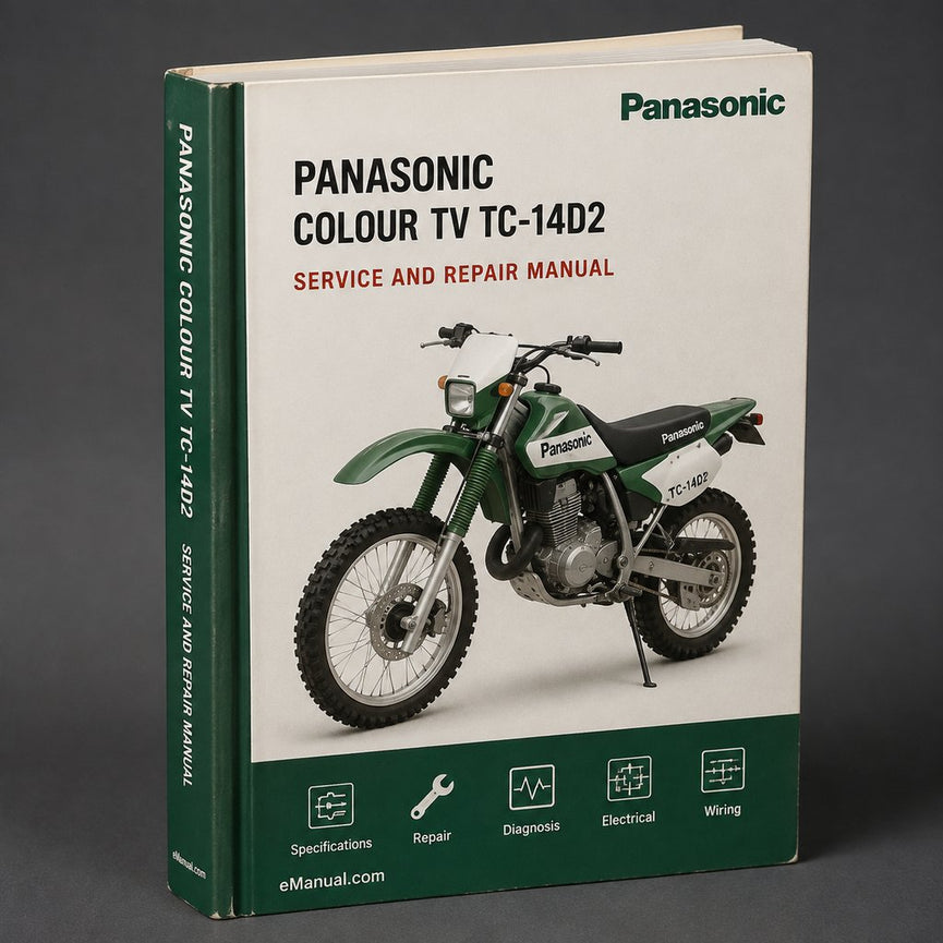 Panasonic Colour TV TC-14D2 Service Manual Download PDF